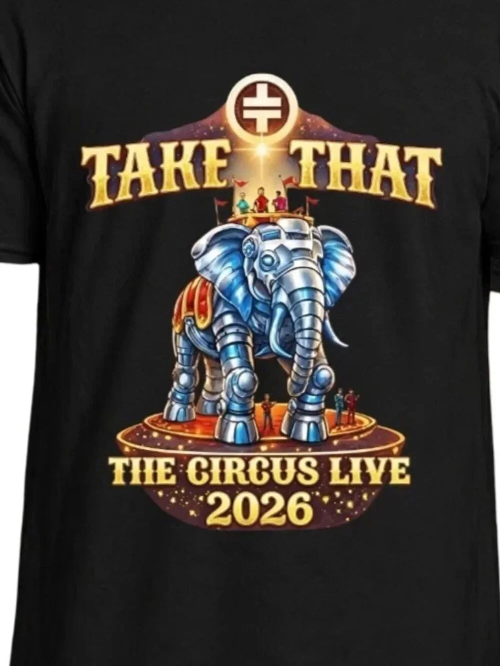Take That The Circus Live Tour 2026 T Shirt UK Stadium Summer Concert Unisex 276